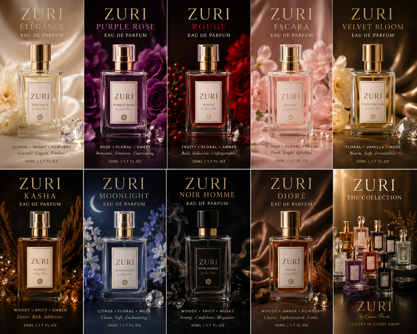 Fragrance example products